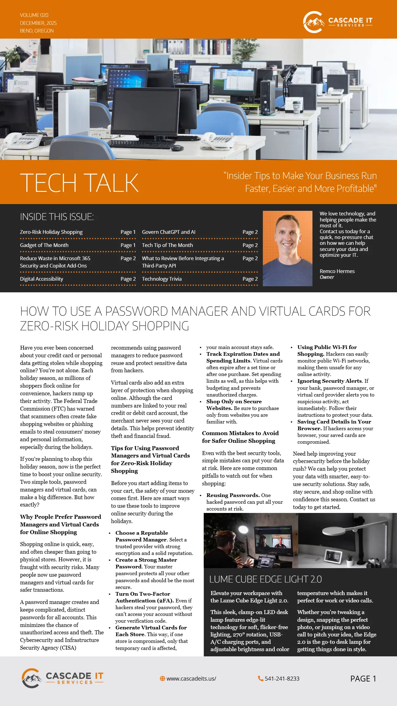 December 2025 - Cascade IT Services