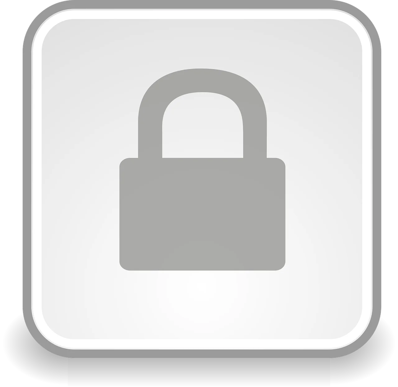 A graphic of a white cloud with a yellow padlock in a secondary teal cloud, representing the cloud-based data encryption protocols mandated by a remote work security policy.